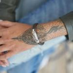 853BRN Armband Bruin Dames ARCH Collection