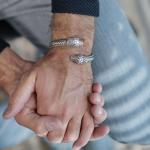 S20 Armband Silber Heren