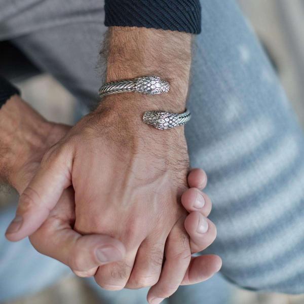 S20 Armband Silber Heren