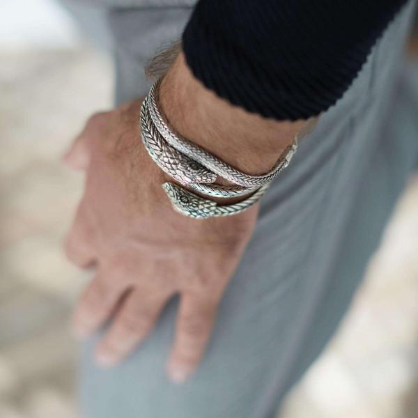 S20 Armband Silber Heren