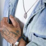 S21 Snake Armband Leder Heren