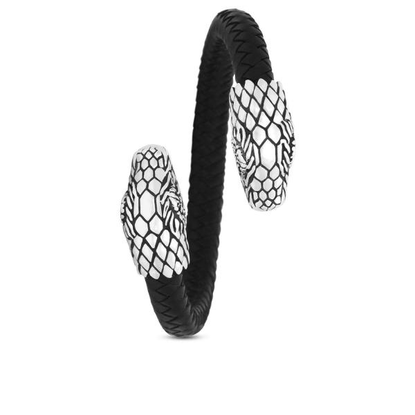 S21 Snake Armband Leder