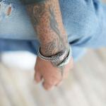 S22 Armband Silber Dames