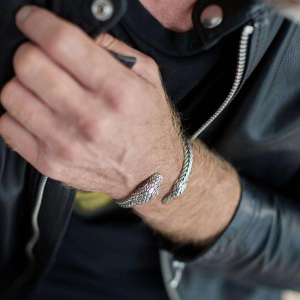 S22 Armband Silber Heren