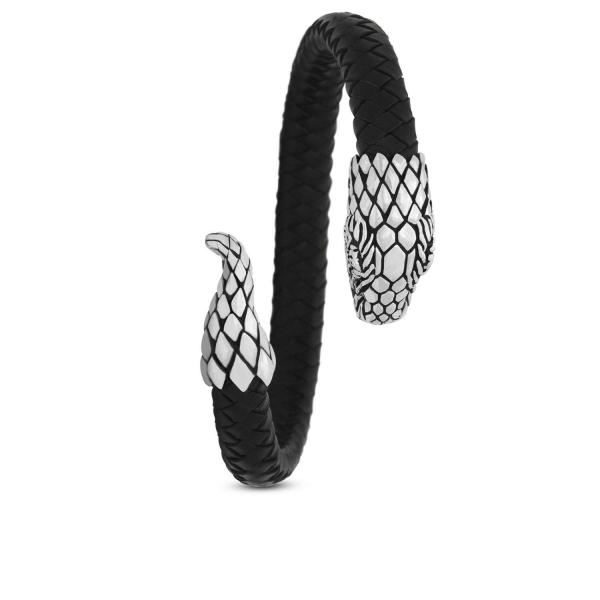 S23 Snake Armband Leder