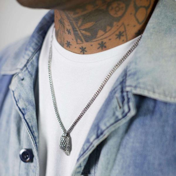 S26 Silberne Halskette Heren