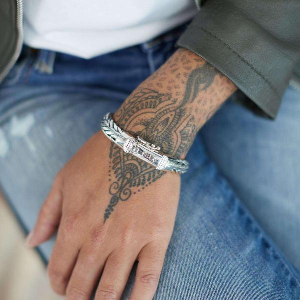 S28 Silberner Snake Ring Dames