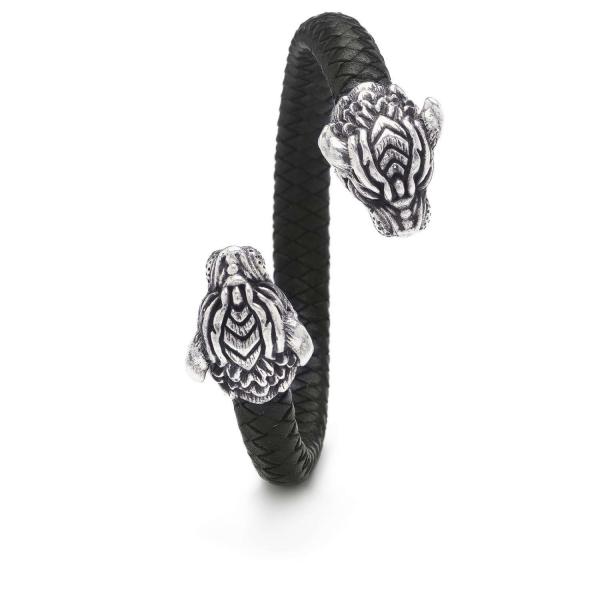 S41 Tiger Armband Leder