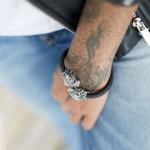 S41 Tiger Armband Leder Dames