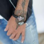 S41 Tiger Armband Leder Dames